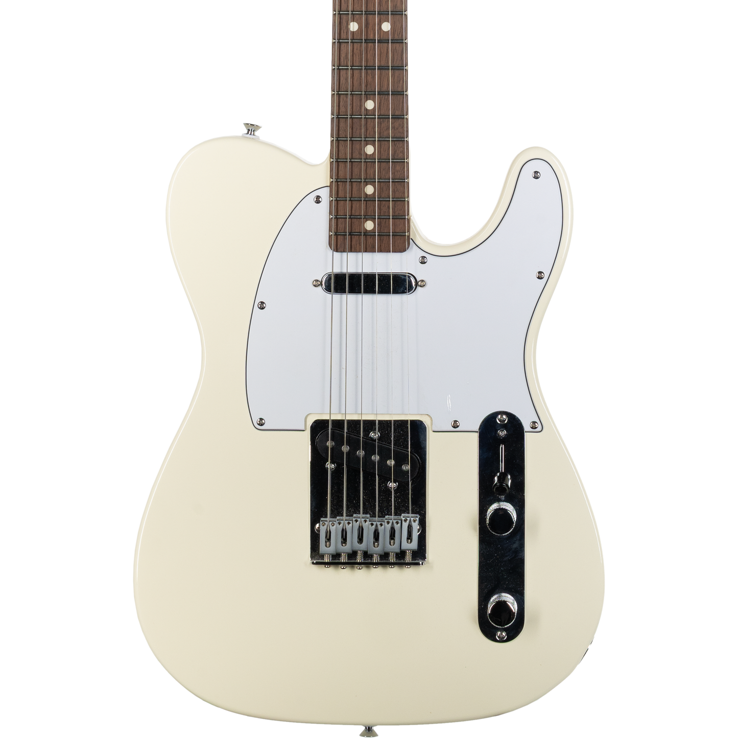 Fender Standard Telecaster - Laurel Fingerboard, White Pickguard, Olympic White