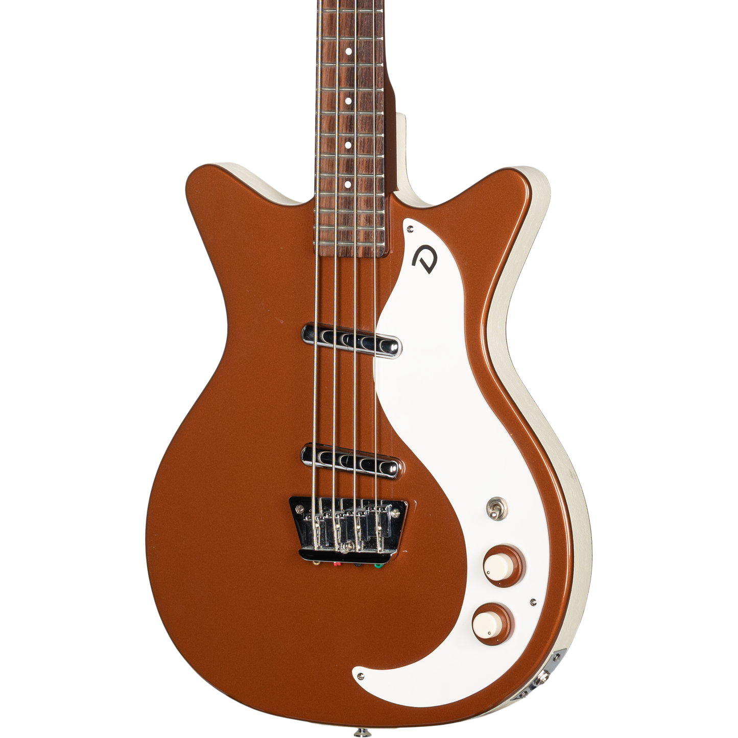 Danelectro 59 DC Short Scale Electric Bass - Copper