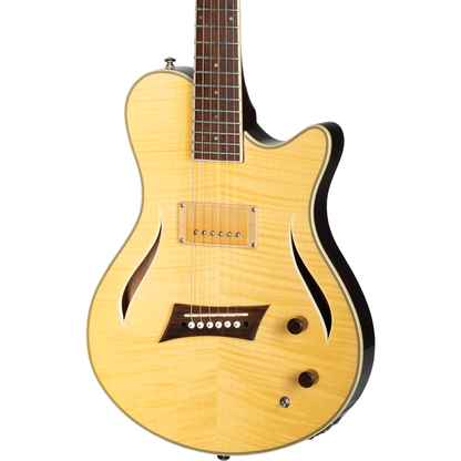 Michael Kelly Hybrid Thinline Acoustic Electric Guitar - Natural