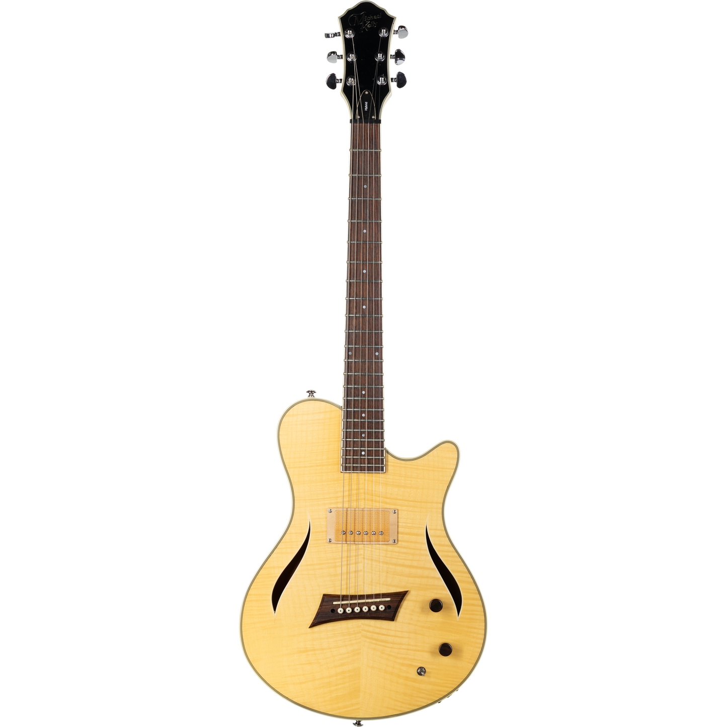 Michael Kelly Hybrid Thinline Acoustic Electric Guitar - Natural
