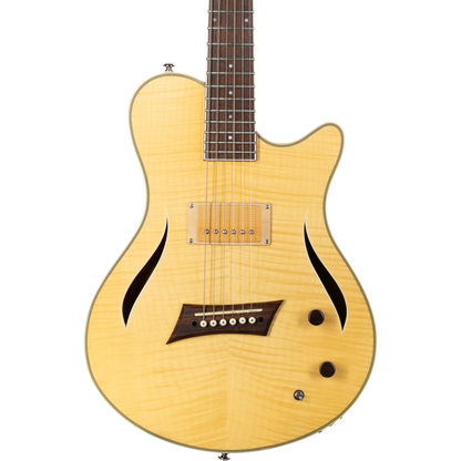 Michael Kelly Hybrid Thinline Acoustic Electric Guitar - Natural
