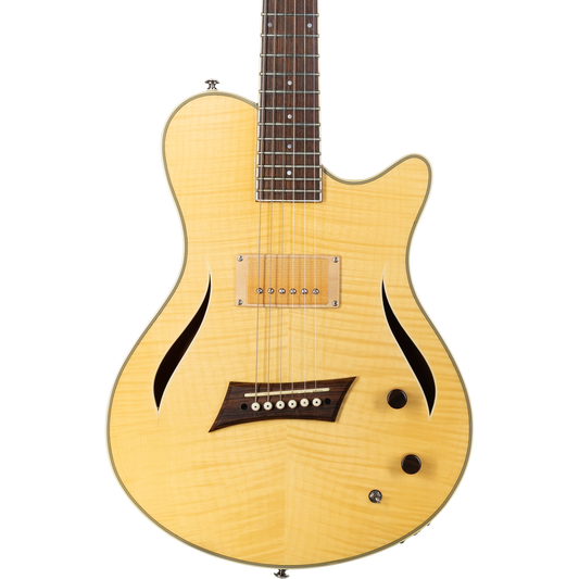 Michael Kelly Hybrid Thinline Acoustic Electric Guitar - Natural