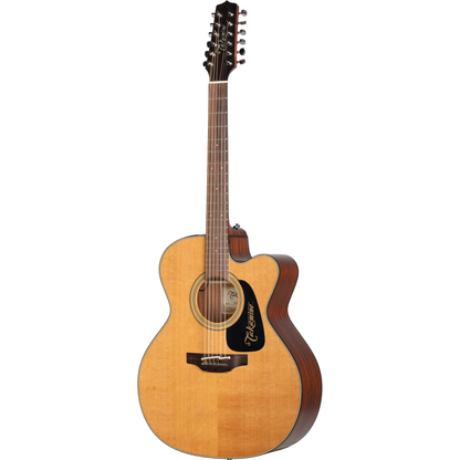 Takamine 2016 P1JC-12 Jumbo Cutaway 12-String Acoustic Electric Guitar - Natural