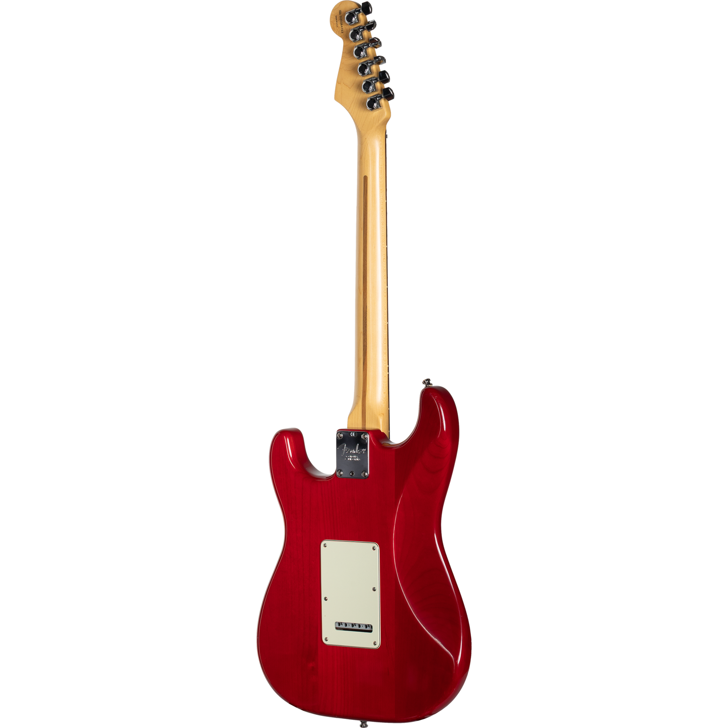 Fender American Deluxe Fat Stratocaster HSS - Crimson Red Transparent