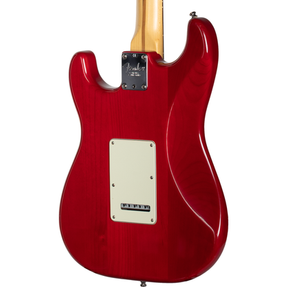 Fender American Deluxe Fat Stratocaster HSS - Crimson Red Transparent