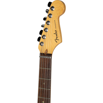 Fender American Deluxe Fat Stratocaster HSS - Crimson Red Transparent