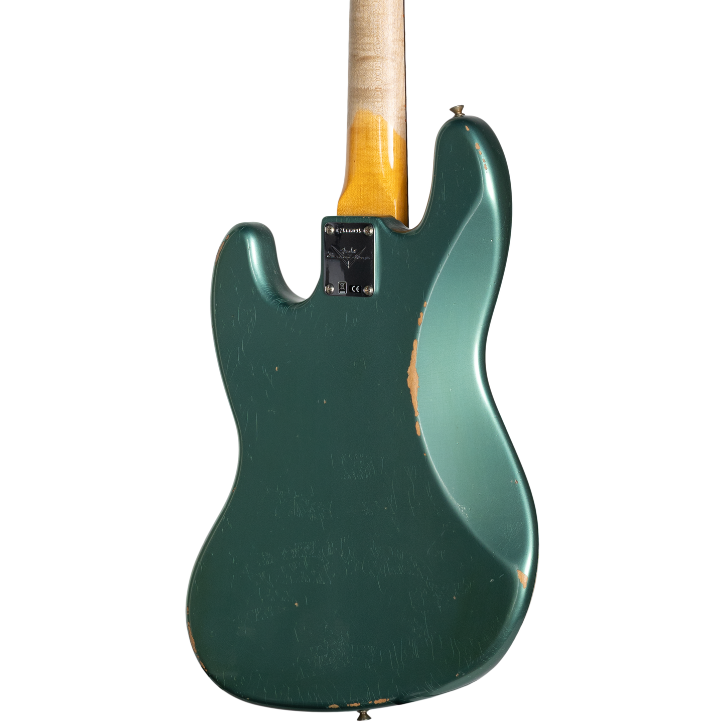 Fender Custom Shop 1960 Jazz Bass Relic - Faded Aged Sherwood Green Metallic
