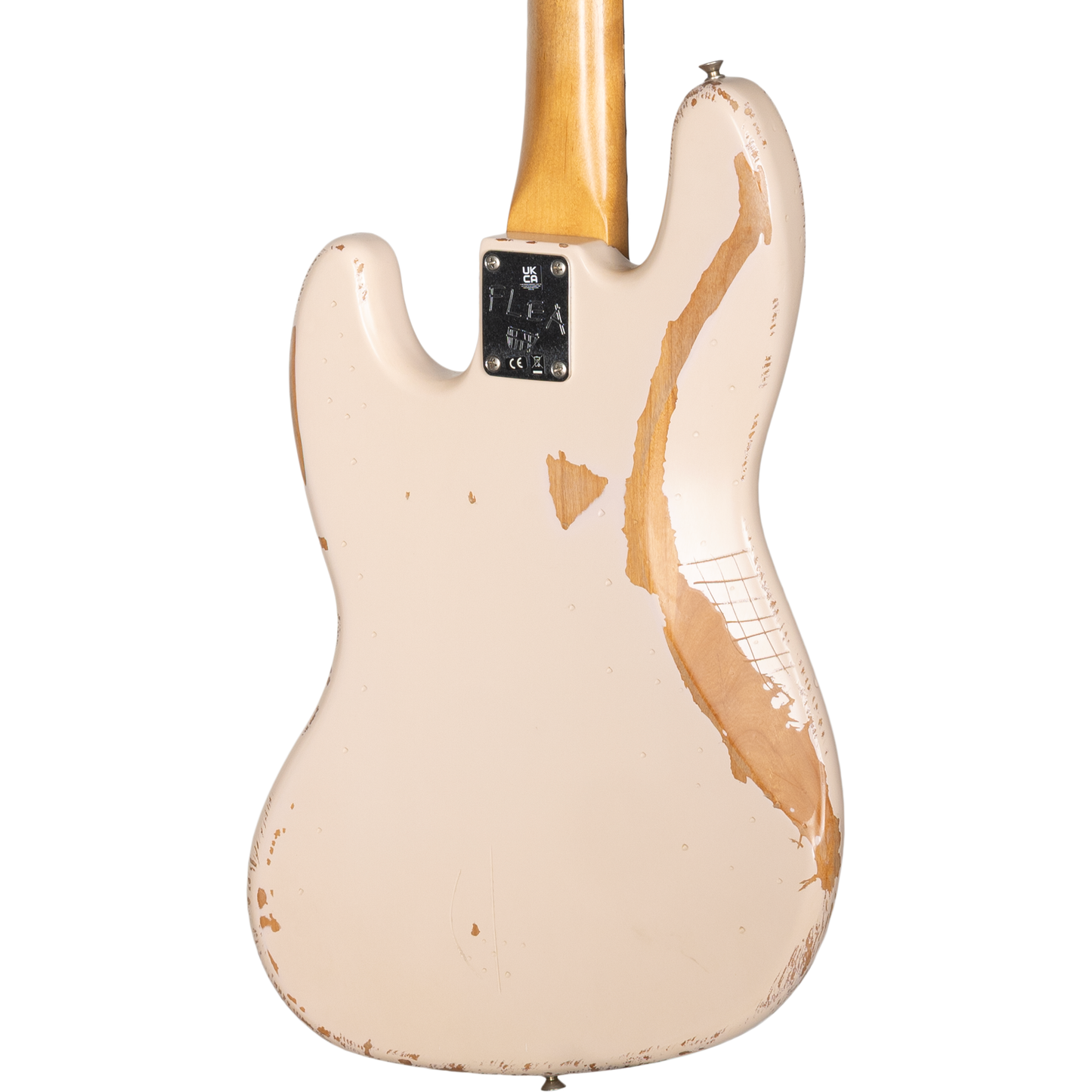 Fender Flea Jazz Bass - Rosewood Fingerboard, Roadworn Shell Pink