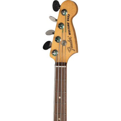 Fender Justin Meldal-Johnsen Road Worn Mustang Bass - Faded Daphne Blue
