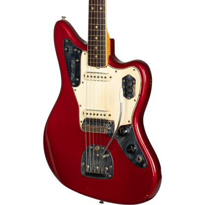 Fender 1966 Jaguar Electric Guitar - Candy Apple Red
