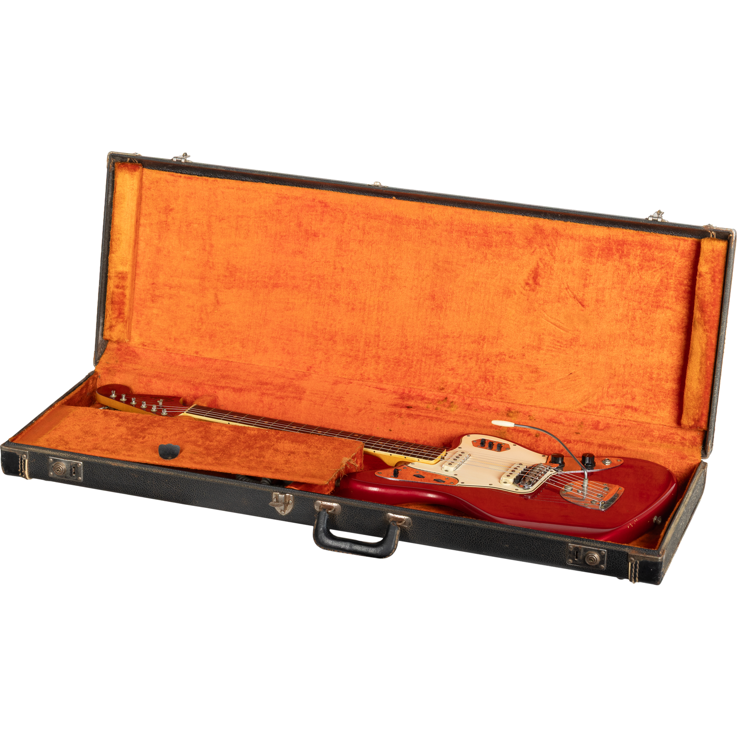 Fender 1966 Jaguar Electric Guitar - Candy Apple Red