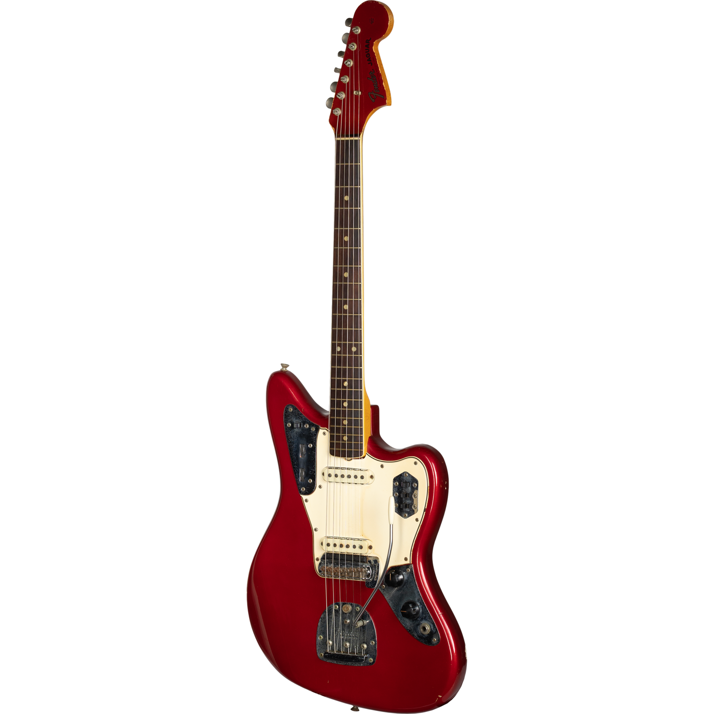 Fender 1966 Jaguar Electric Guitar - Candy Apple Red