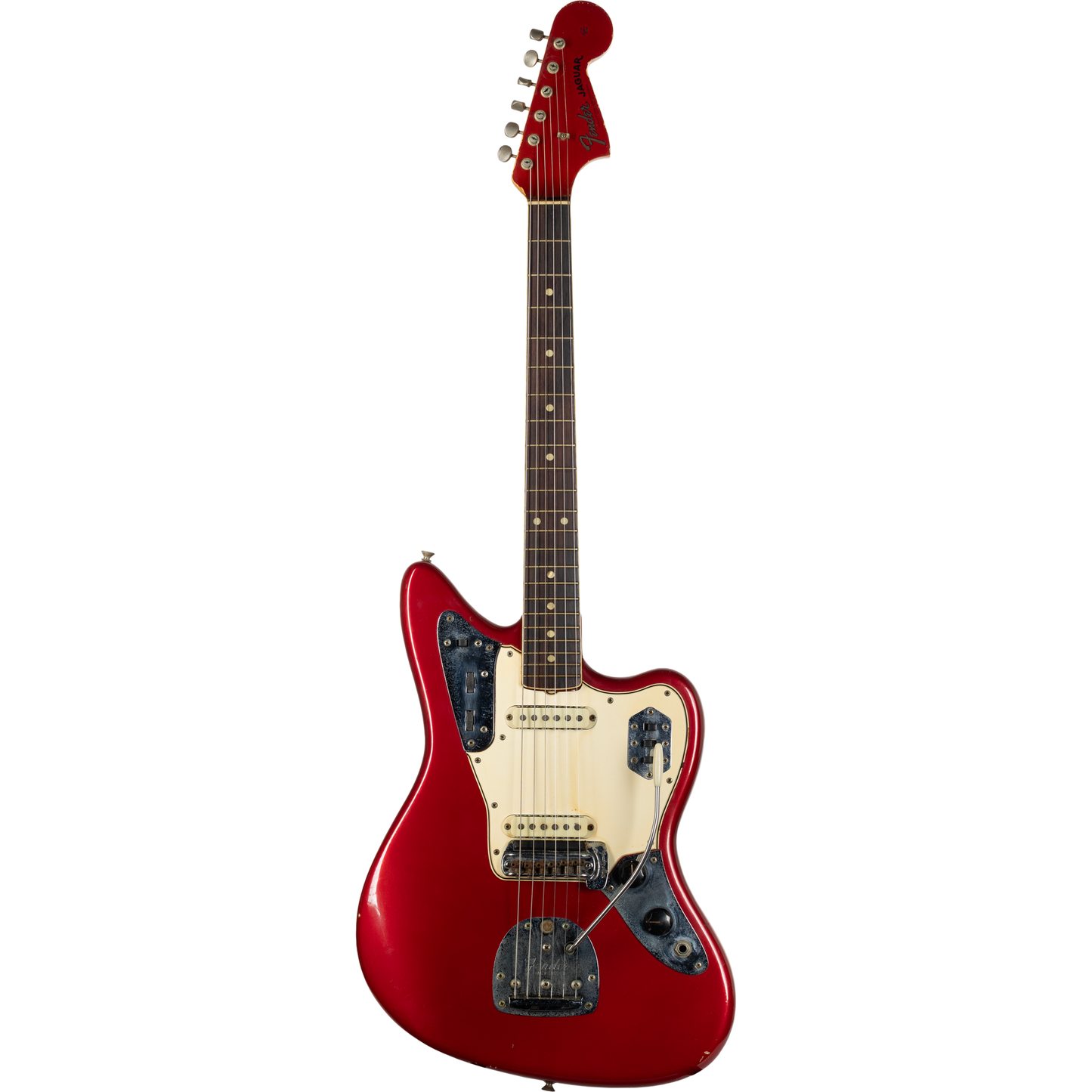 Fender 1966 Jaguar Electric Guitar - Candy Apple Red