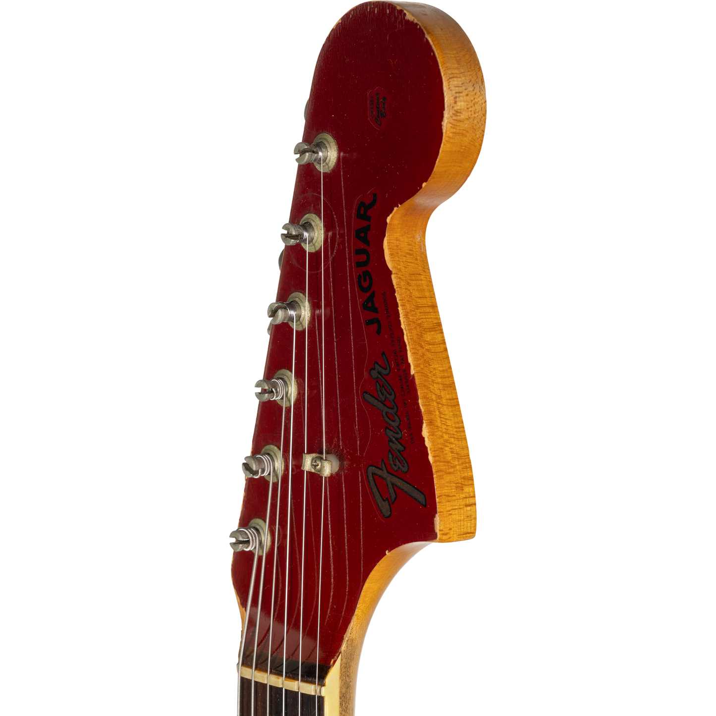Fender 1966 Jaguar Electric Guitar - Candy Apple Red