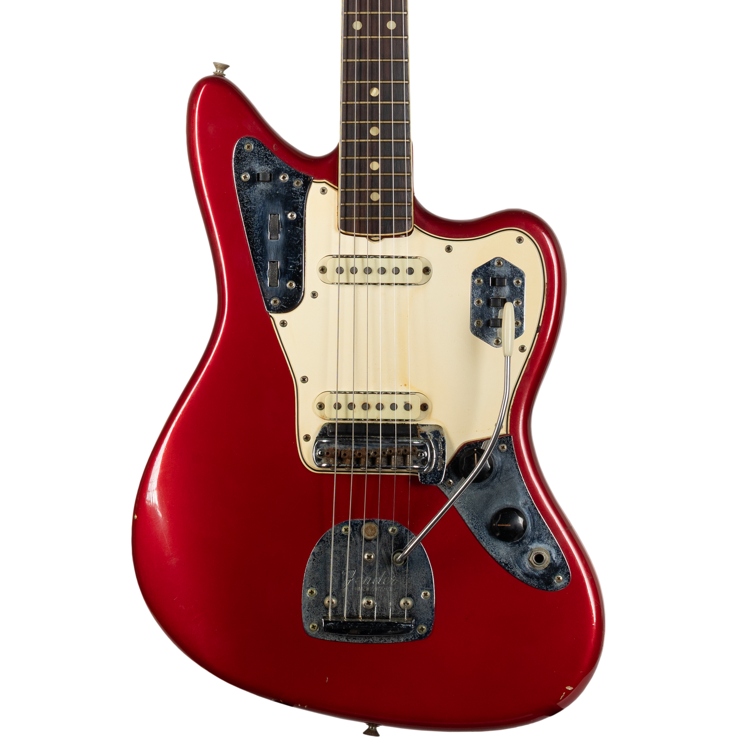 Fender 1966 Jaguar Electric Guitar - Candy Apple Red
