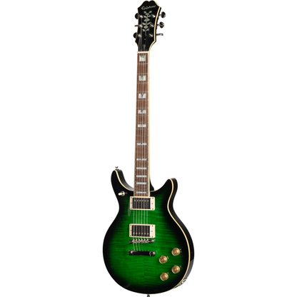 Used Epiphone DC PRO Double cut Wild Ivy electric guitar, no case.