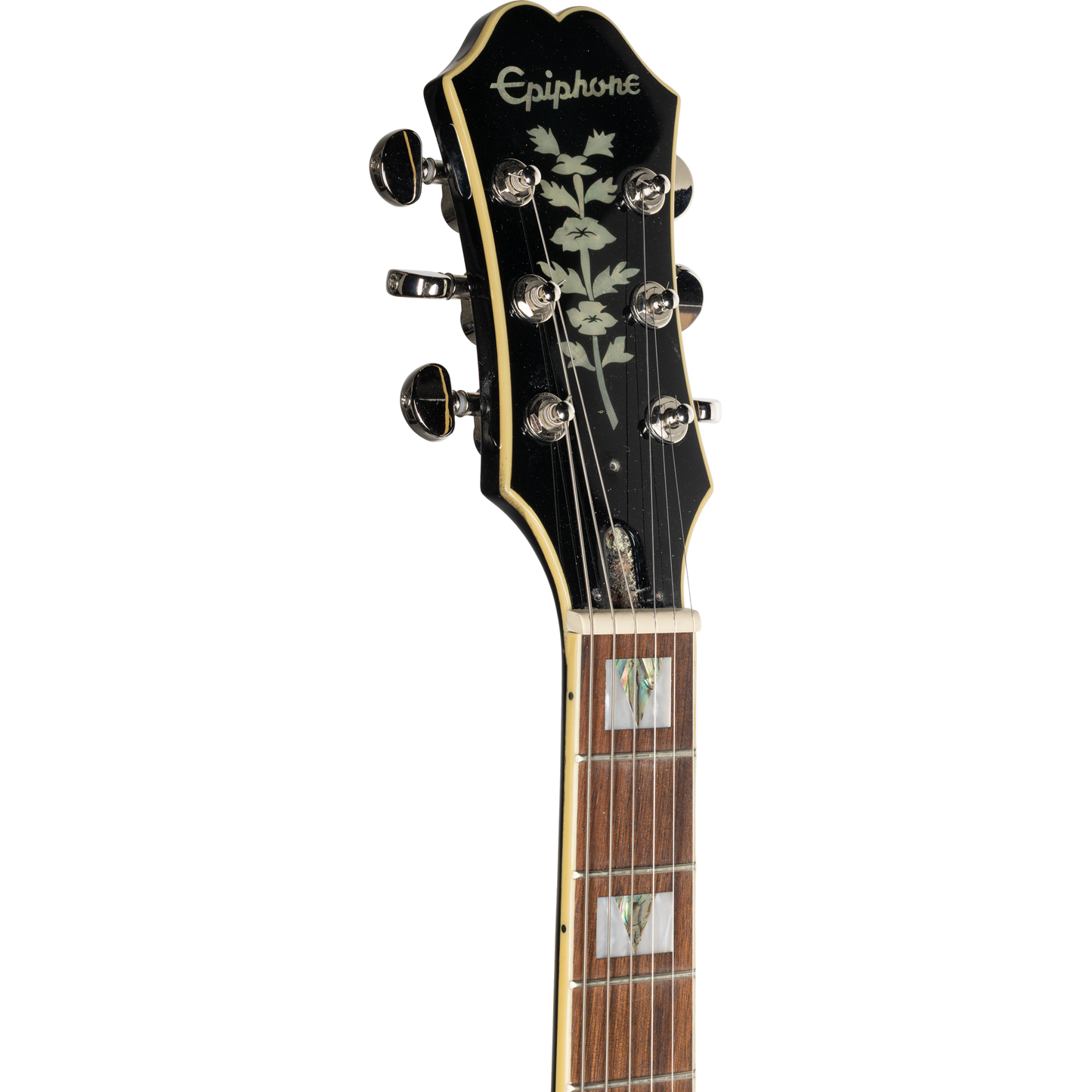 Used Epiphone DC PRO Double cut Wild Ivy electric guitar, no case.
