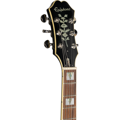 Used Epiphone DC PRO Double cut Wild Ivy electric guitar, no case.