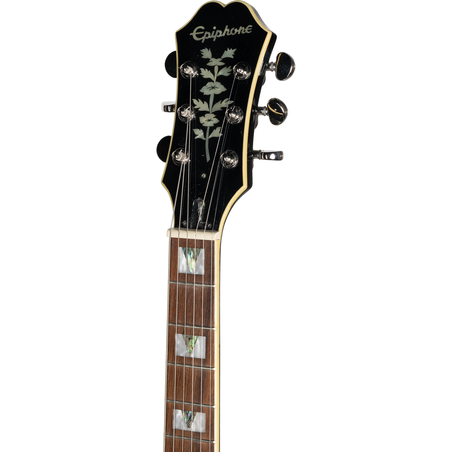 Used Epiphone DC PRO Double cut Wild Ivy electric guitar, no case.