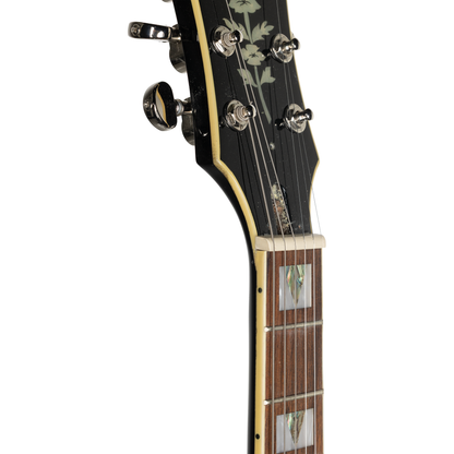 Used Epiphone DC PRO Double cut Wild Ivy electric guitar, no case.
