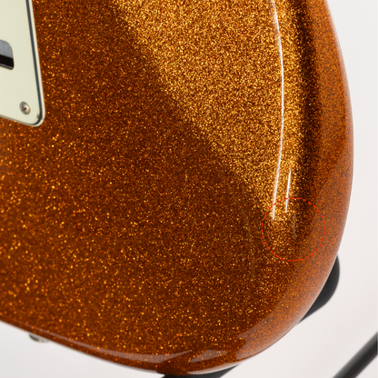 Fender Standard Stratocaster HSS - Maple Fingerboard, Sunfire Orange Flake