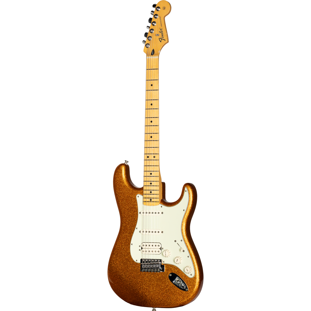 Fender Standard Stratocaster HSS - Maple Fingerboard, Sunfire Orange Flake