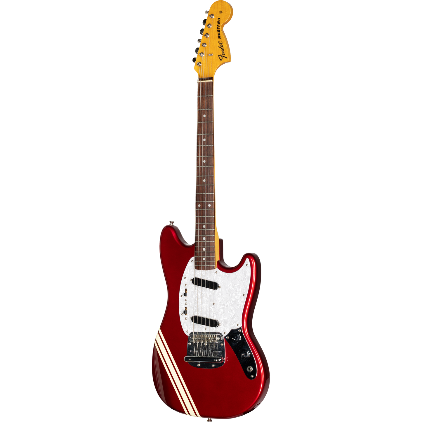 Fender Limited Edition 2002 Competition Mustang Electric Guitar - Candy Apple Red