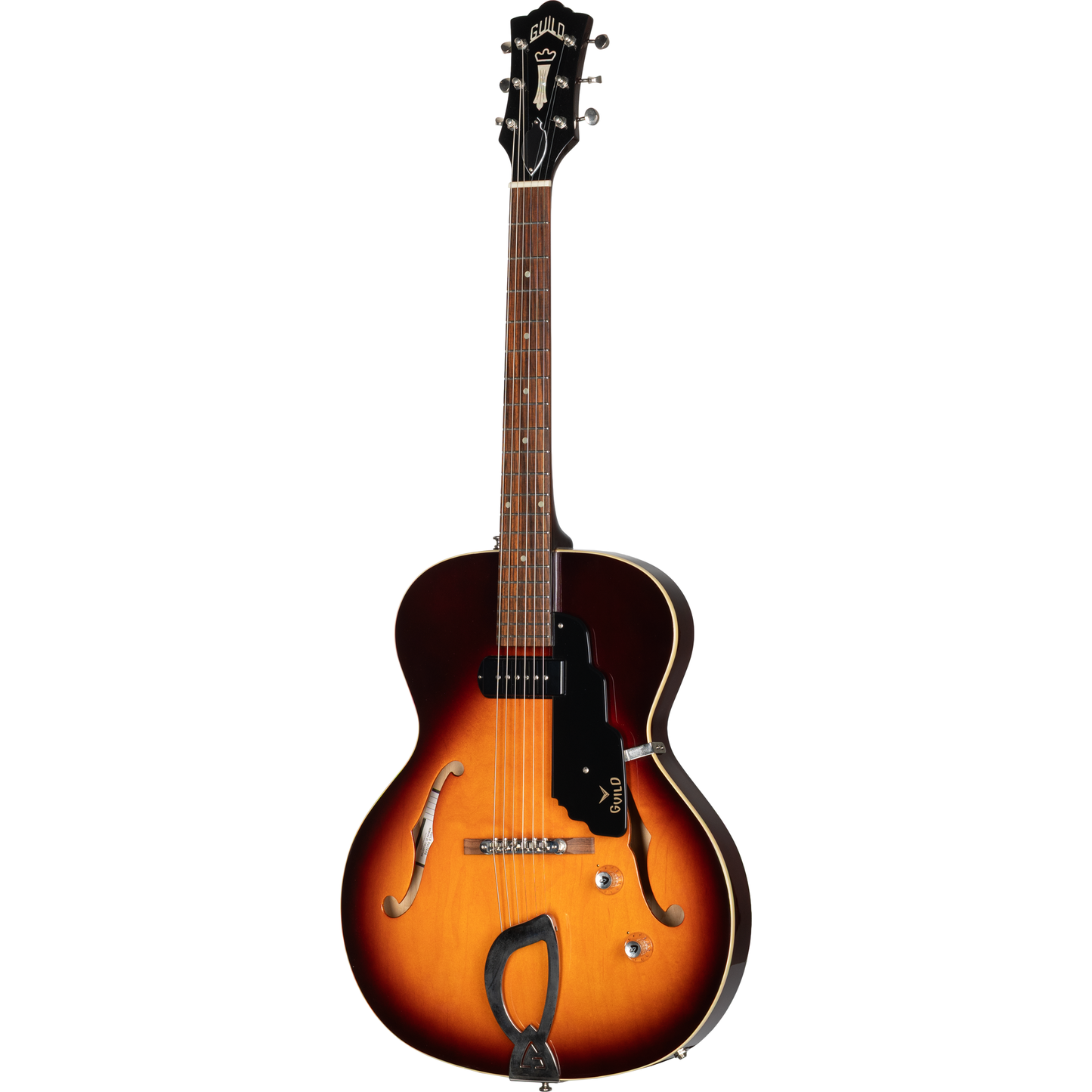 Guild T-50 Slim Hollow Body Electric Guitar - Vintage Sunburst