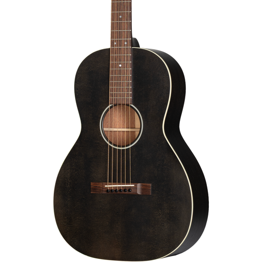 Martin 2016 00-17s Acoustic Guitar - Black Smoke Satin