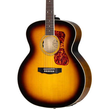 Guild F-250E Deluxe Jumbo Acoustic Guitar - Antique Burst