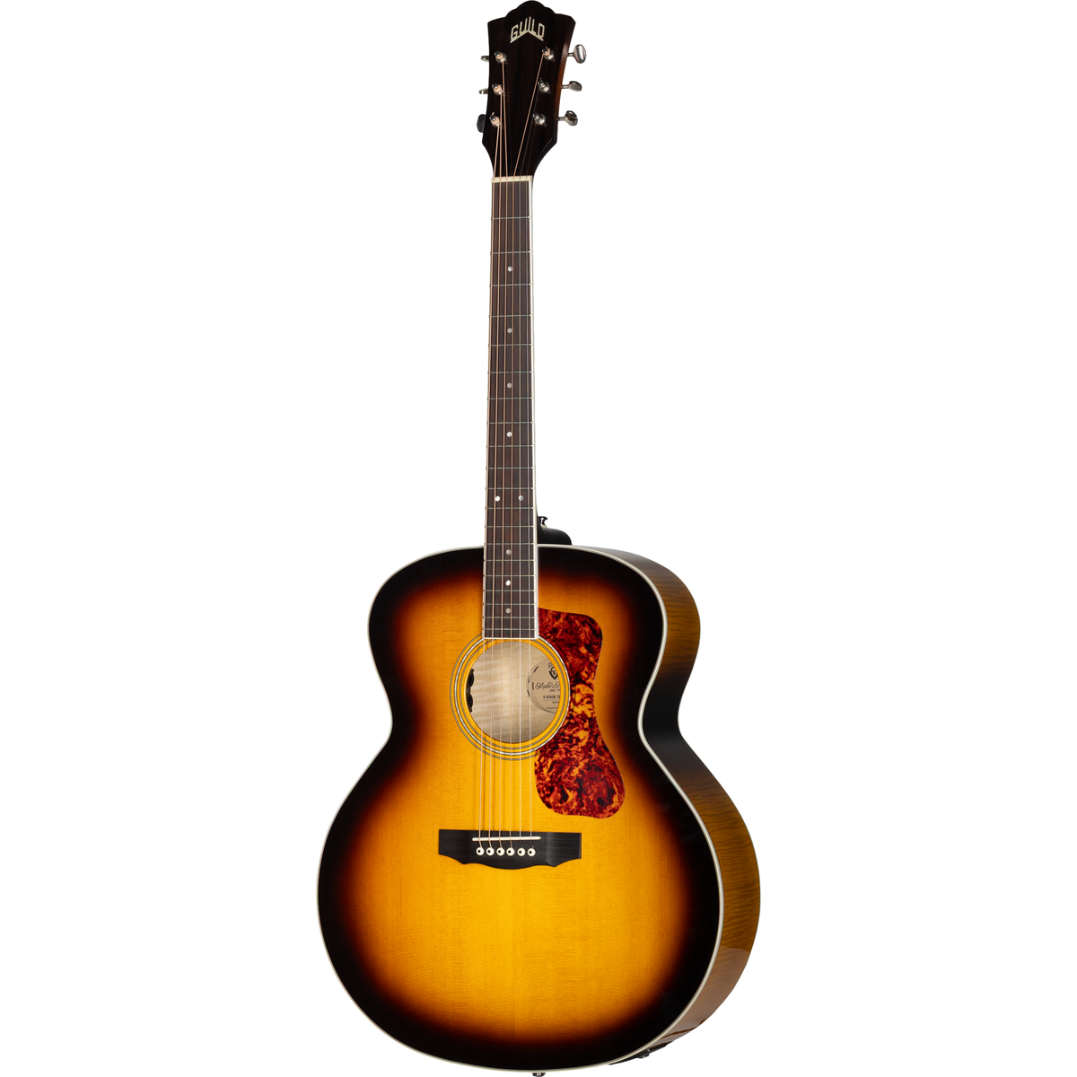Guild F-250E Deluxe Jumbo Acoustic Guitar - Antique Burst
