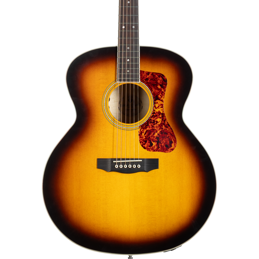 Guild F-250E Deluxe Jumbo Acoustic Guitar - Antique Burst