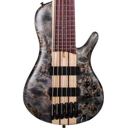 Ibanez SRSC806 Bass Workshop Singlecut 6 String Bass in Deep Twilight Flat