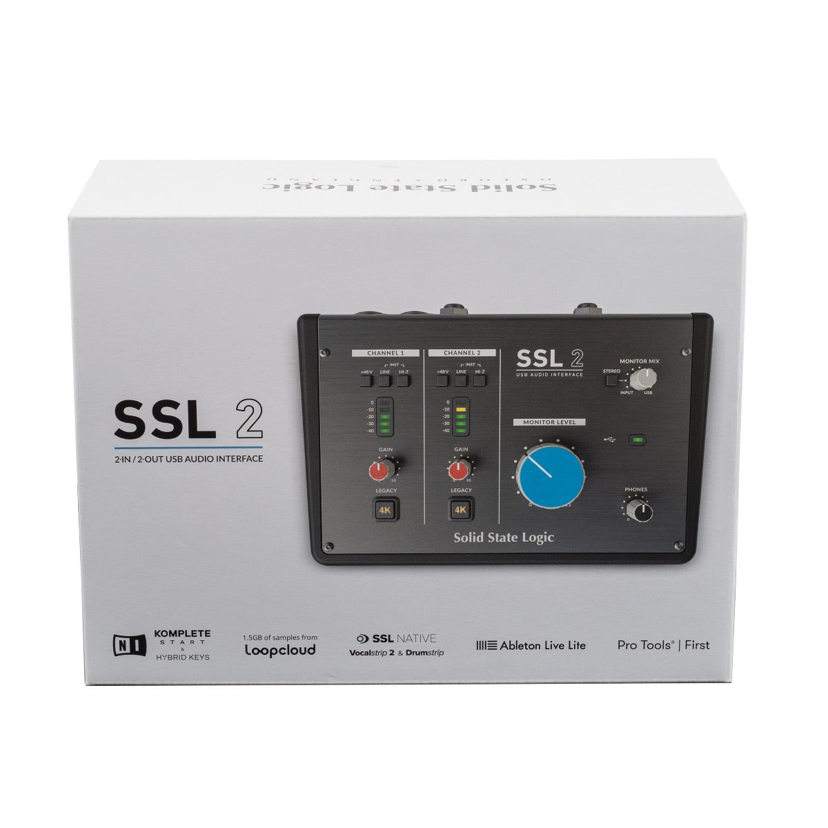 SSL 2+, Interface Audio USB 2 Canaux