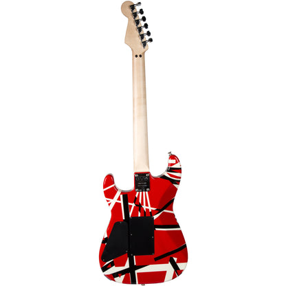 EVH Striped Series Electric Guitar - Red with Black Stripes