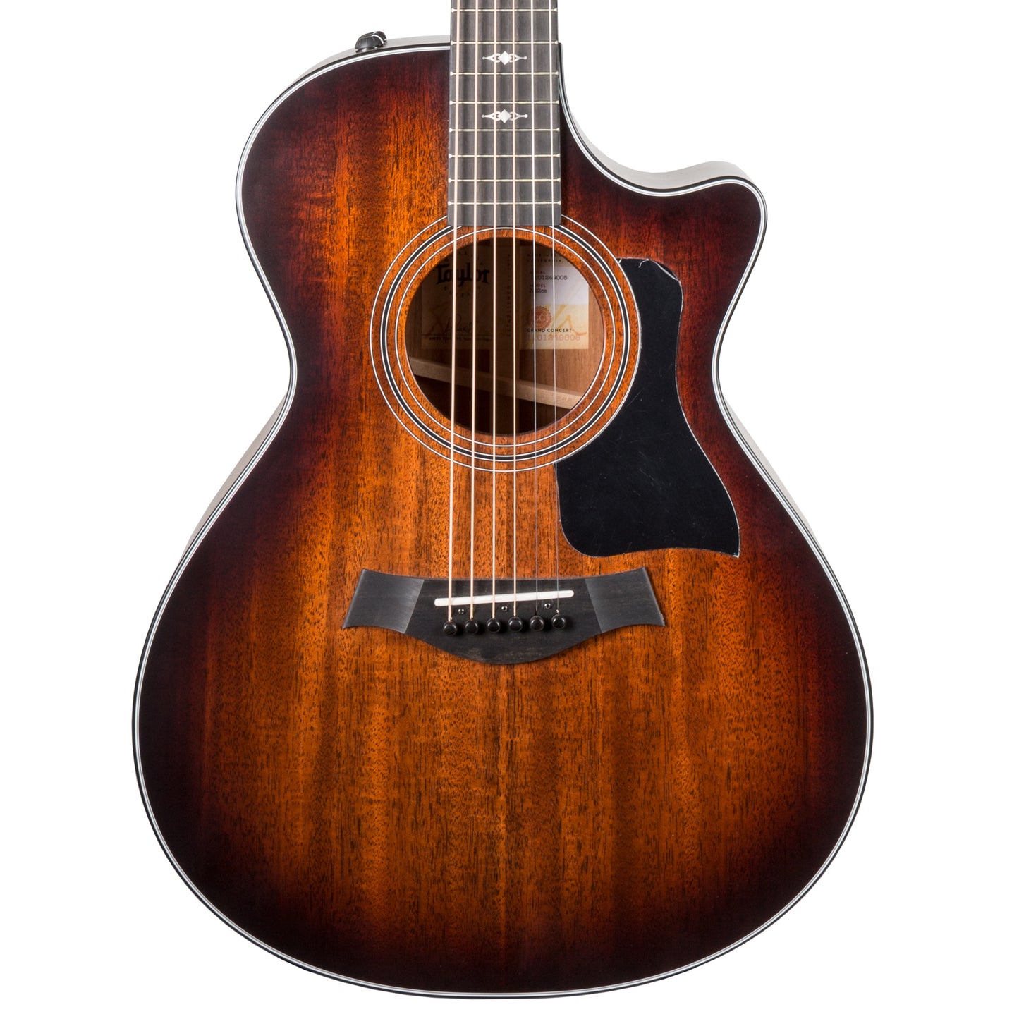 Taylor 322CE V-Class Grand Concert Shaded Edgeburst Acoustic Electric Guitar