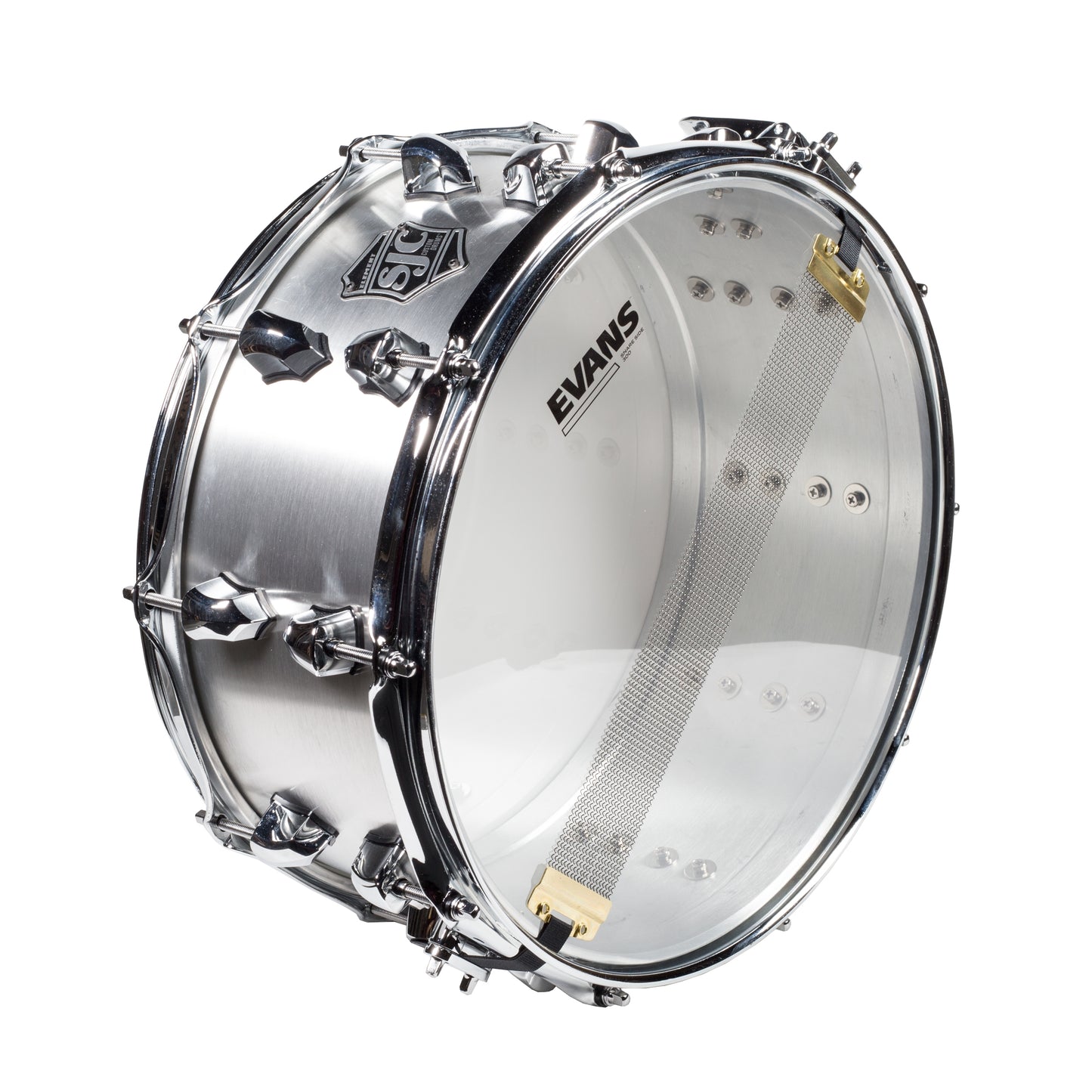 SJC Drums CS6514EAC 6.5x14 Element Series Brushed Aluminum Snare