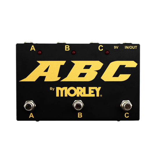 Morley Gold Series ABC 3-Button Switcher/Combiner Pedal