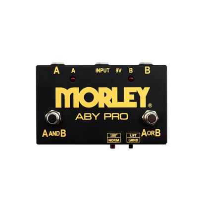 Morley ABY Pro 2-Button Switcher/Combiner Pedal