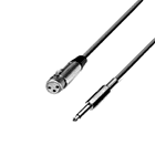 Neumann AC 25 XLR Female to 1/4"" TS Adapter Cable (Factory Repack) (AC25)