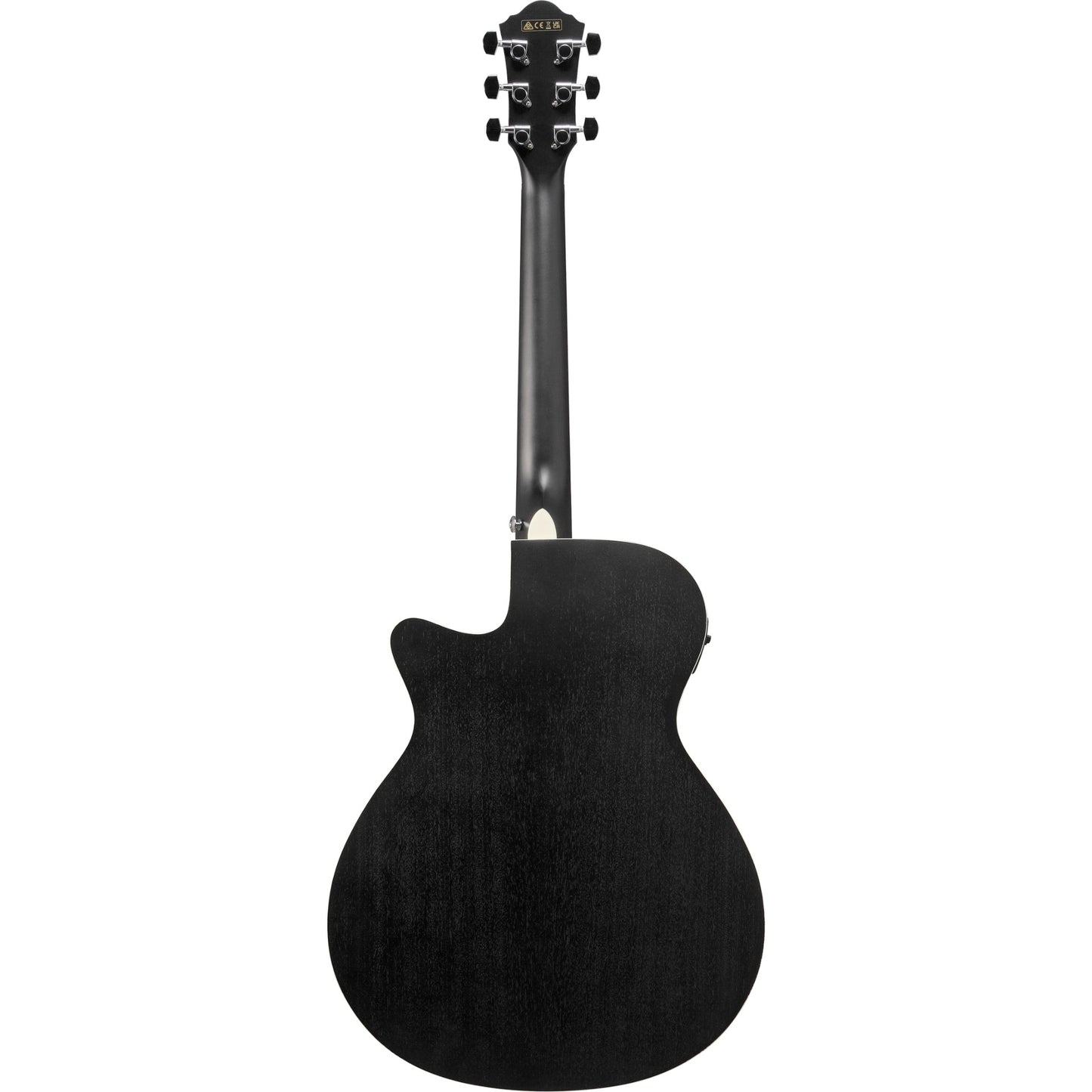 Ibanez AEG7MH Acoustic Electric Guitar in Weathered Black Open Pore