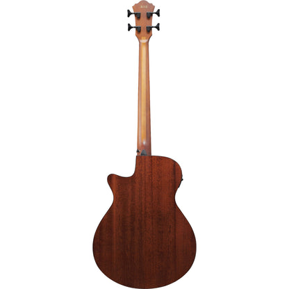Ibanez AEGB24EMHS Acoustic Electric Bass Guitar - Mahogany Sunburst High Gloss