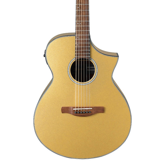 Ibanez AEWC10DGM Acoustic Electric Guitar in Dark Gold High Gloss (AEWC10DGM)