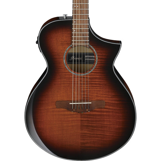 Ibanez AEWC400AMS Acoustic Electric Guitar in Amber Sunburst