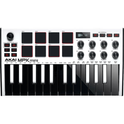 Akai Professional MPK Mini MKIII 25-key Keyboard Controller - S.E. White