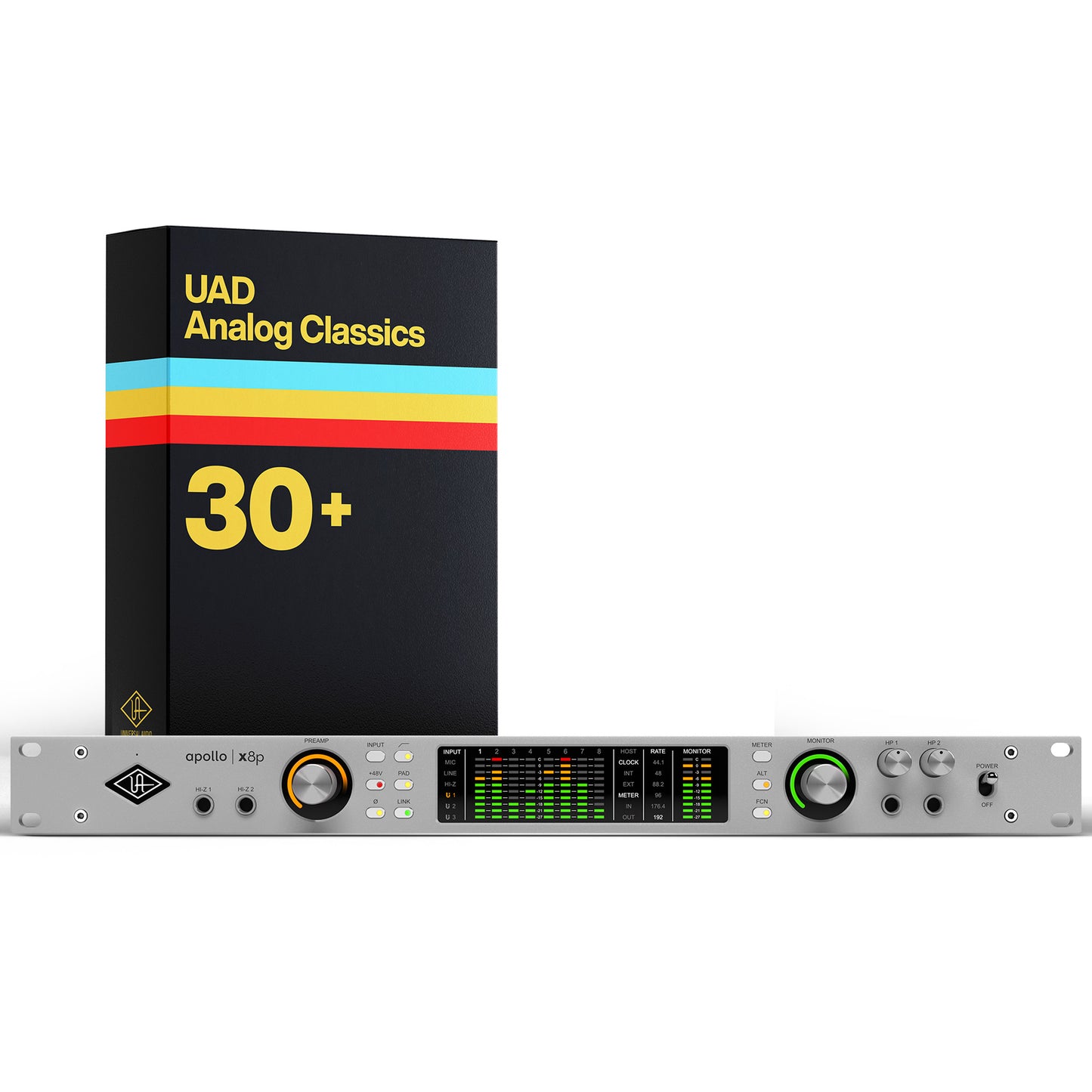 Universal Audio Apollo x8p with UAD Analog Classics