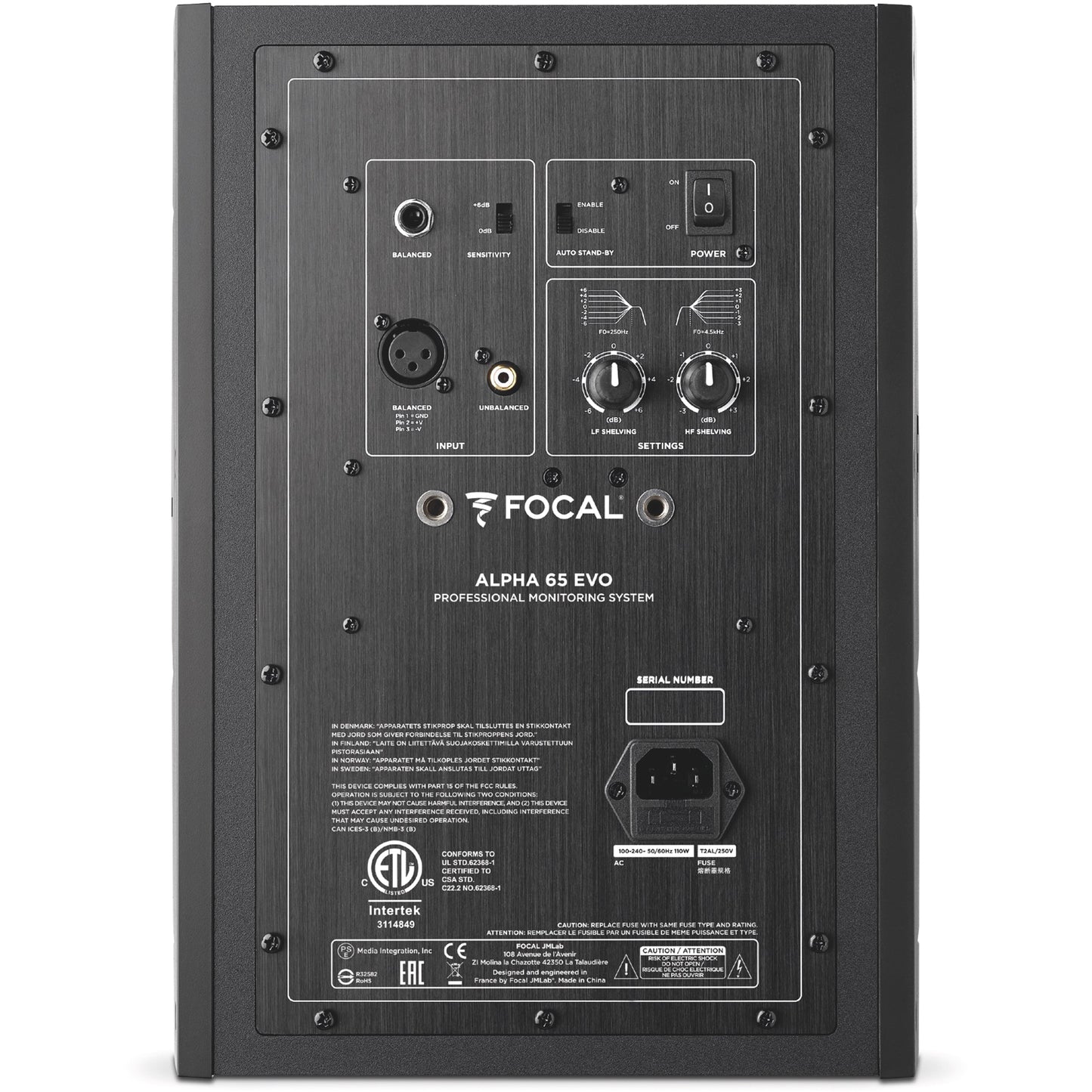Focal Alpha 65 EVO 6.5” Powered Studio Monitor