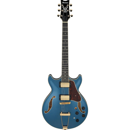 Ibanez AMH90PBM Full-hollow Electric Guitar - Prussian Blue Metallic