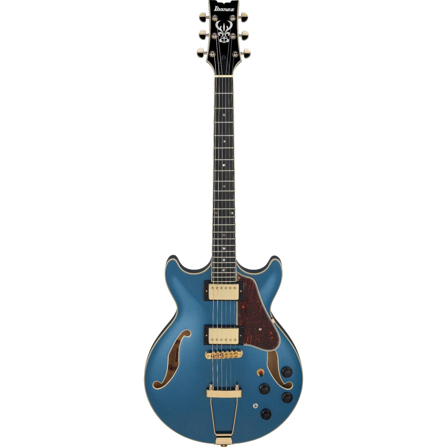 Ibanez AMH Artcore Expressionist Full-hollow Electric Guitar, Prussian Blue Metallic