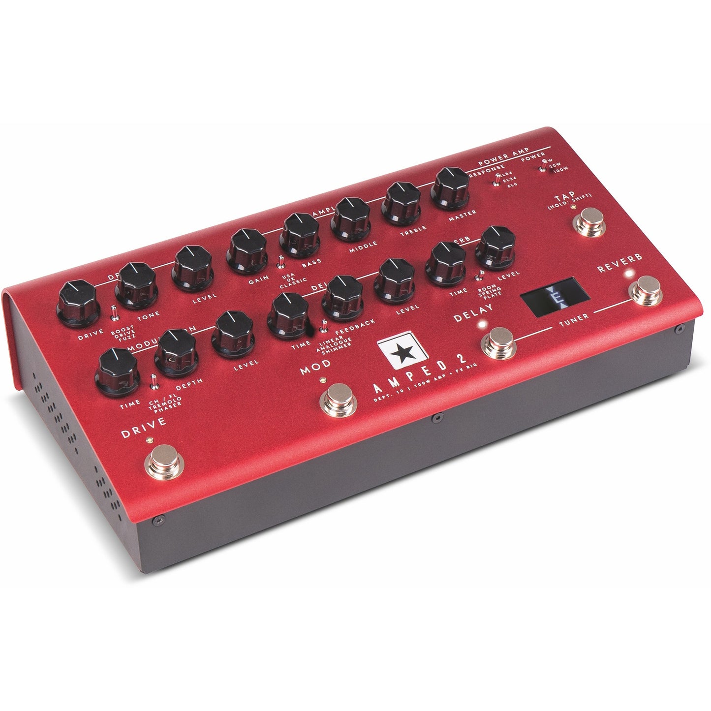 Blackstar AMPED 2 100-Watt Amplifier Pedal w/ Multi Effects